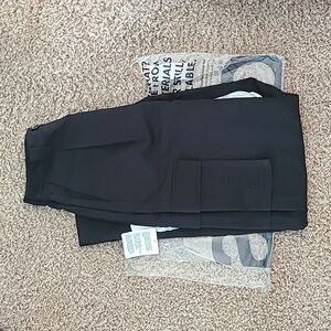 ASOS Tall Tailored cargo trouser - black